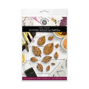 Cosmic Shimmer - Rose Leaves Silicone Mould