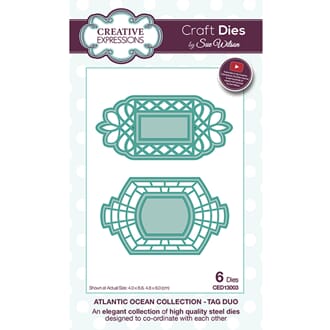 Creative Expressions: Tag duo die, 2/Pkg