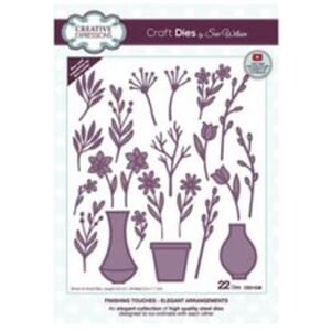 Creative Expressions: Finishing Touches Elegant Arrange Dies