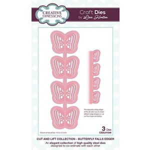 Creative Expressions: Butterfly Falls Edge dies