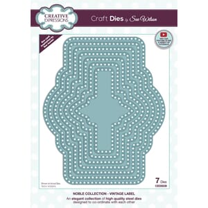 Creative Expressions: Noble Collection Vintage Label Dies