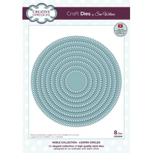 Creative Expressions - Looped Circles Sue Wilson Craft Die