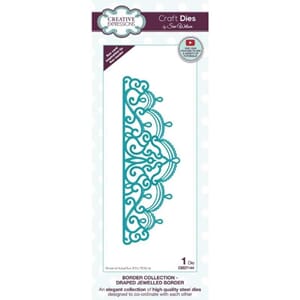 Creative Expressions - Draped Jewelled Border Die