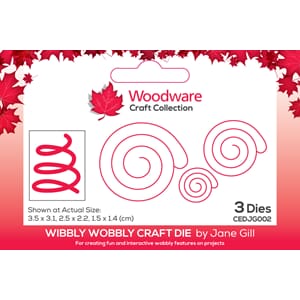 Woodware - Wibbly Wobbly Craft Die