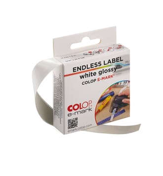 Colop E-MARK - Endless Label White Glossy
