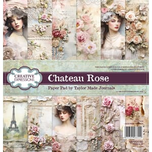 Creative Expressions - Chateau Rose 8x8 Inch Paper Pad