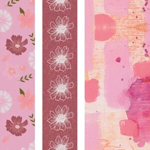 Creative Expressions - Floral Fantasy Washi Tape Set