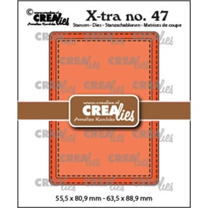 Crealies - ATC Stitch X-tra Dies No. 47
