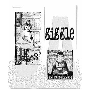 Tim Holz - The Girls Tim Holtz Cling Stamps