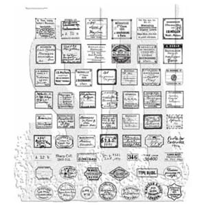 Tim Holtz - Curator Tim Holtz Cling Stamps
