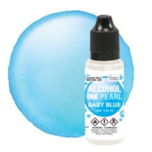 Couture Creations: Alcohol Ink Pearl Baby Blue 12ml