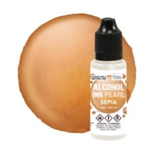 Couture Creations: Alcohol Ink Pearl Sepia 12ml