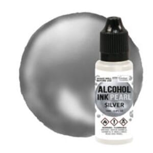 Couture Creations: Alcohol Ink Pearl Silver 12ml