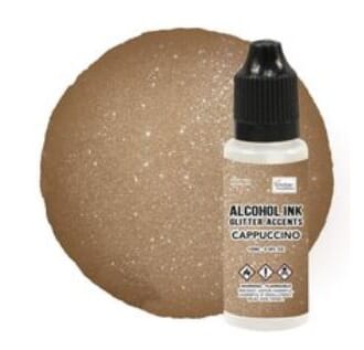 Couture Creations Alcohol Ink Glitter Accents Cappucino 12ml