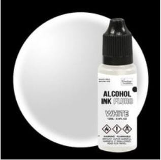 Couture Creations Alcohol Ink FLURO White, 12ml