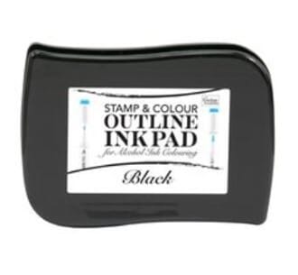 Couture Creations - Black Stamp & Colour Outline Ink Pad