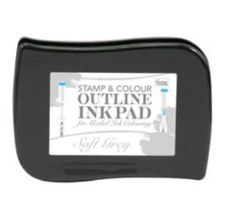 Couture Creations - Soft Grey Stamp & Colour Outline Ink Pad