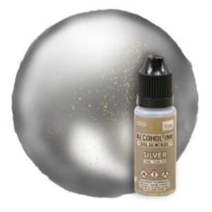 Couture Creations - Silver Alcohol Ink Golden Age, 12ml