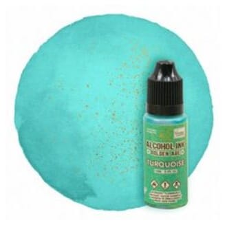 Couture Creations - Turquoise Alcohol Ink Golden Age, 12ml