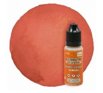 Couture Creations - Burnt Sienna Alcohol Ink Golden Age 12ml