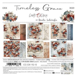 Craft O'Clock - Timeless Grace 6x6 Inch Paper Set