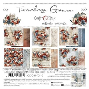 Craft O'Clock - Timeless Grace 6x6 Inch Paper Set