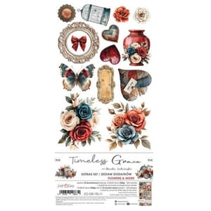 Craft O'Clock - Timeless Grace Extras Set Flowers & More