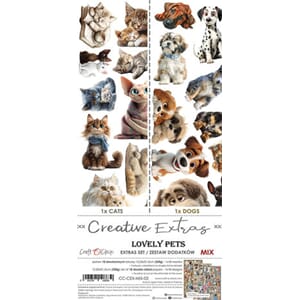 Craft O'Clock - Creative Extras Set Mix 02 Lovely Pets