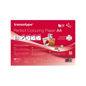 Perfect Colouring Paper, A4 250gr, 10 ark