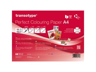 Perfect Colouring Paper, A4 250gr, 10 ark
