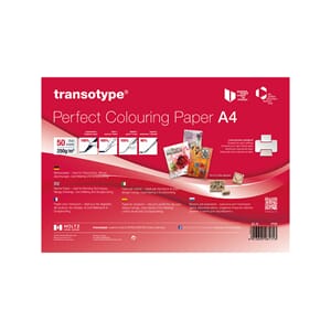 Perfect Colouring Paper, A4 250gr, 50 ark