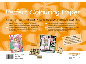 Perfect Colouring Paper, A4 250gr, 50 ark