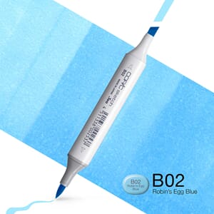 Copics Sketch - B02 ROBIN'S EGG BLUE
