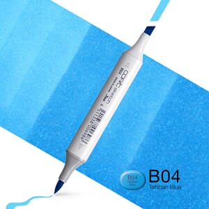 Copics Sketch - B04 TAHITIAN BLUE