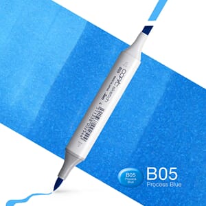 Copics Sketch - B05 PROCESS BLUE
