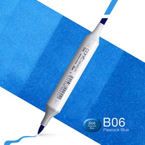 Copics Sketch - B06 PEACOCK BLUE