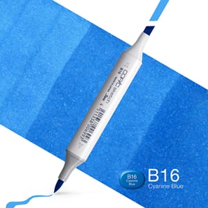 Copics Sketch - B16 CYANINE BLUE