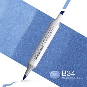 Copics Sketch - B34 MANGANESE BLUE