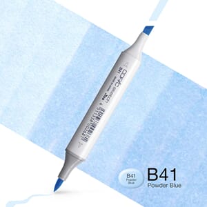 Copics Sketch - B41 POWDER BLUE