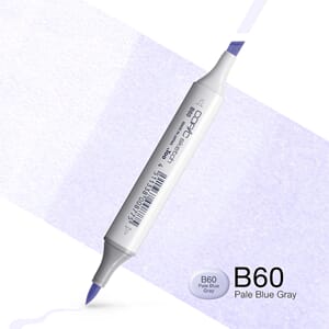 Copics Sketch - B60 PALE BLUE GRAY
