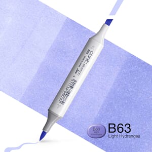 Copics Sketch - B63 LIGHT HYDRANGEA