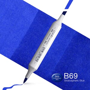 Copics Sketch - B69 STRATOSPHERIC BLUE