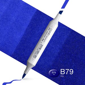 Copics Sketch - B79 IRIS