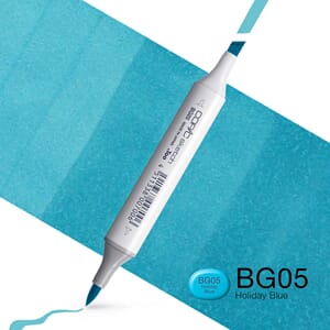 Copics Sketch - BG05 HOLIDAY BLUE