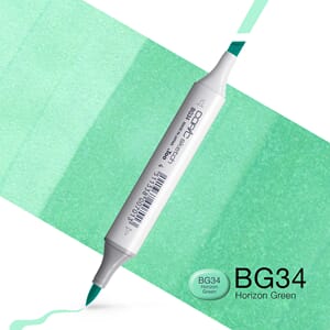 Copics Sketch - BG34 HORIZON GREEN