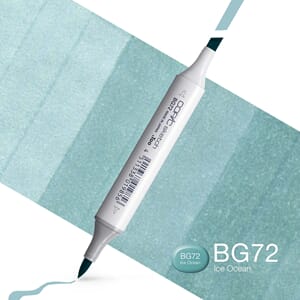 Copics Sketch - BG72 ICE OCEAN