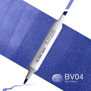 Copics Sketch - BV04 BLUE BERRY