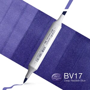 Copics Sketch - BV17 DEEP REDDISH BLUE