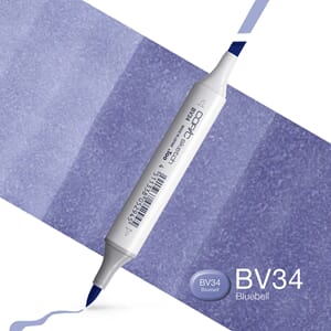 Copics Sketch - BV34 BLUEBELL