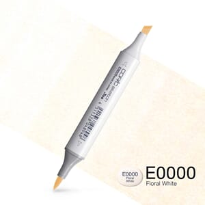 Copics Sketch - E0000 FLORAL WHITE